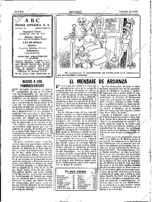 ABC SEVILLA 26-10-1985 página 16