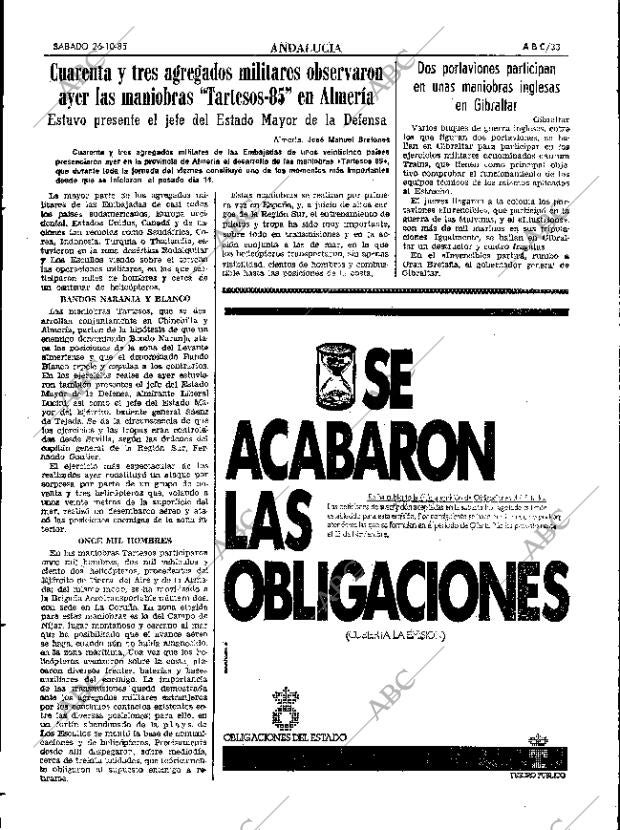 ABC SEVILLA 26-10-1985 página 33