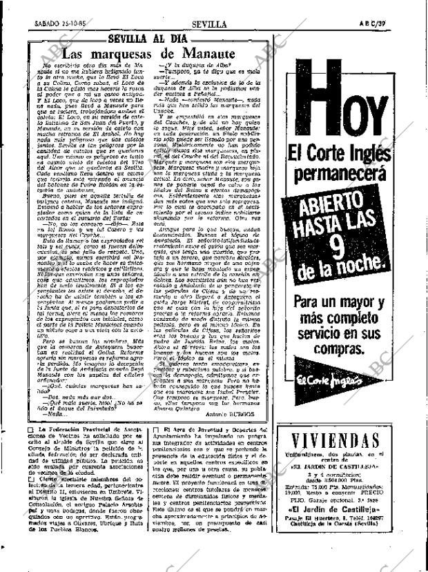 ABC SEVILLA 26-10-1985 página 39