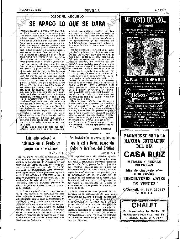 ABC SEVILLA 26-10-1985 página 41