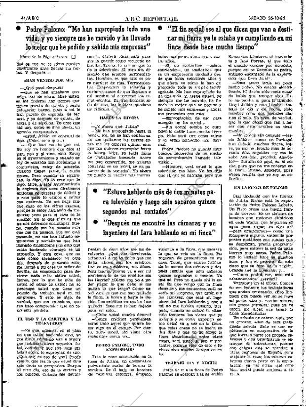 ABC SEVILLA 26-10-1985 página 44