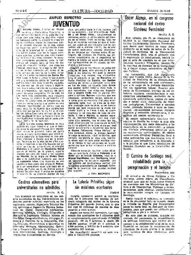 ABC SEVILLA 26-10-1985 página 50