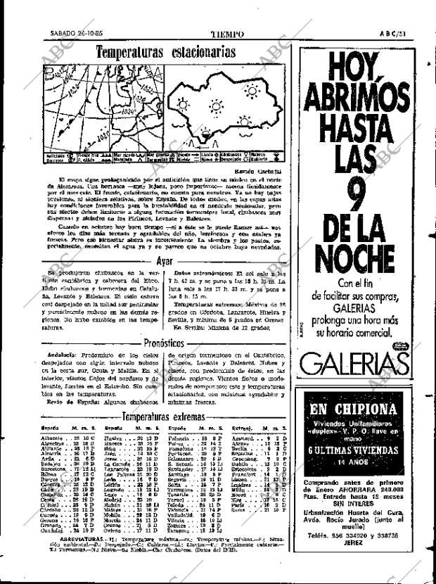 ABC SEVILLA 26-10-1985 página 51