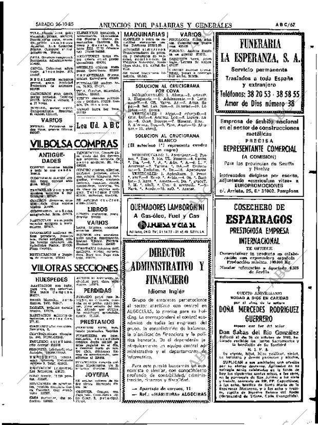 ABC SEVILLA 26-10-1985 página 67