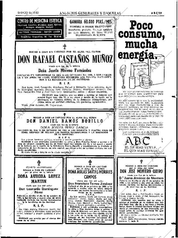 ABC SEVILLA 26-10-1985 página 69
