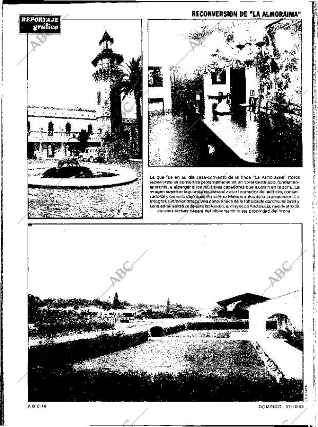 ABC SEVILLA 27-10-1985 página 14