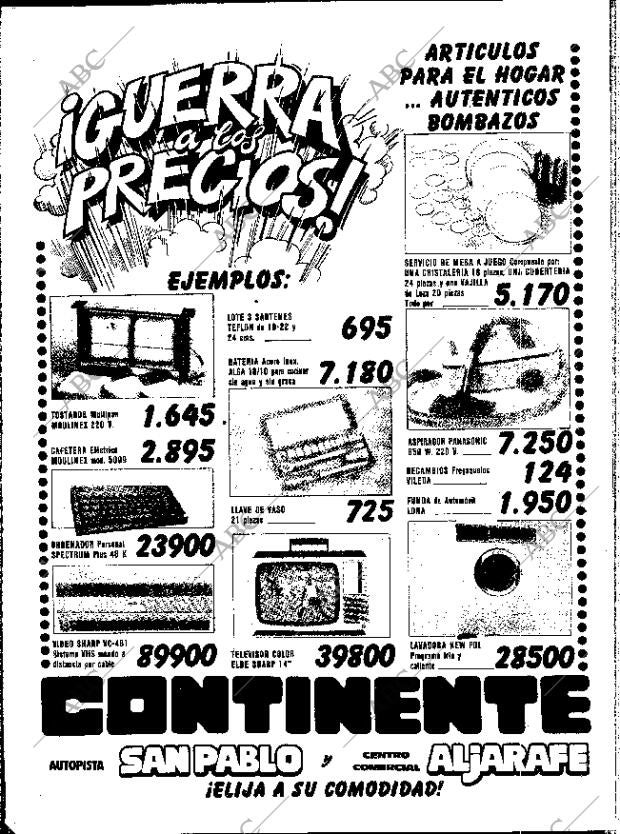 ABC SEVILLA 27-10-1985 página 16