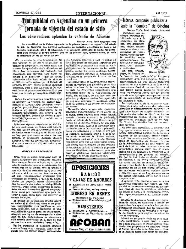 ABC SEVILLA 27-10-1985 página 27