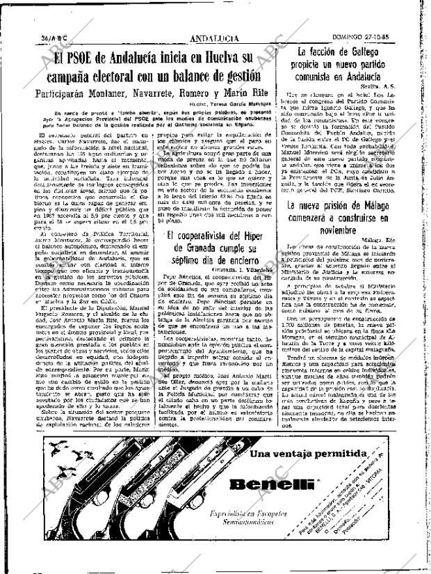 ABC SEVILLA 27-10-1985 página 36