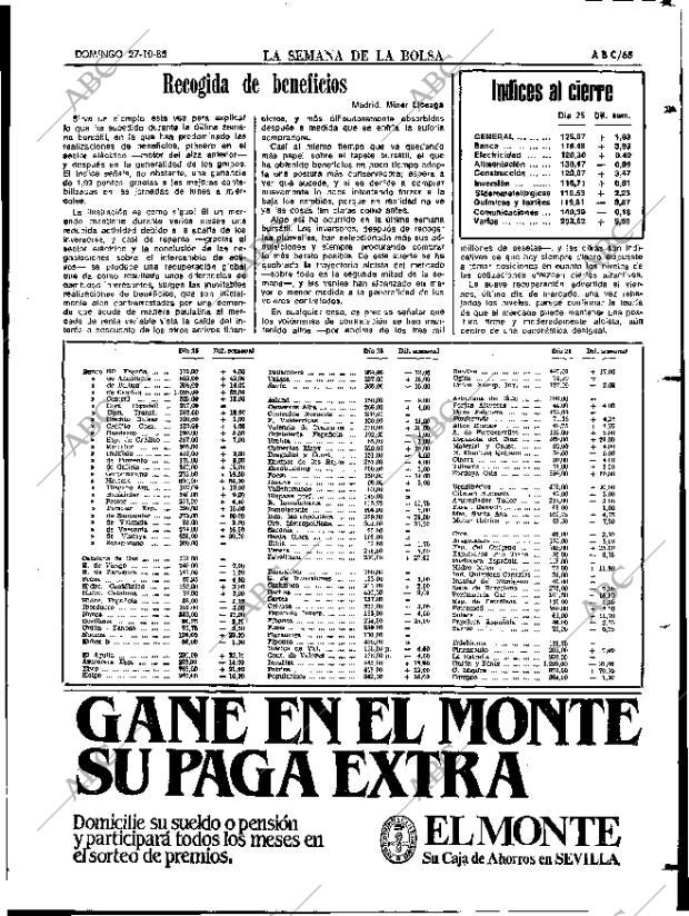 ABC SEVILLA 27-10-1985 página 65