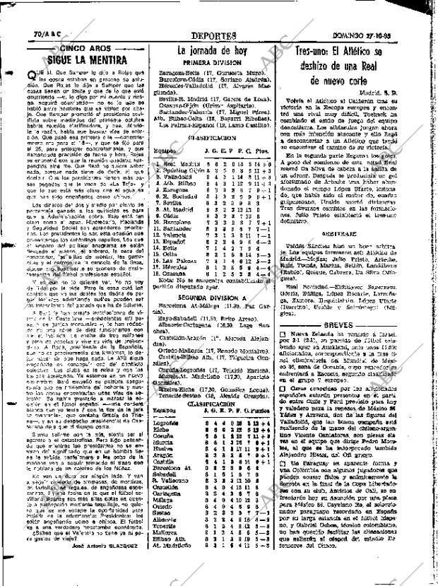 ABC SEVILLA 27-10-1985 página 70