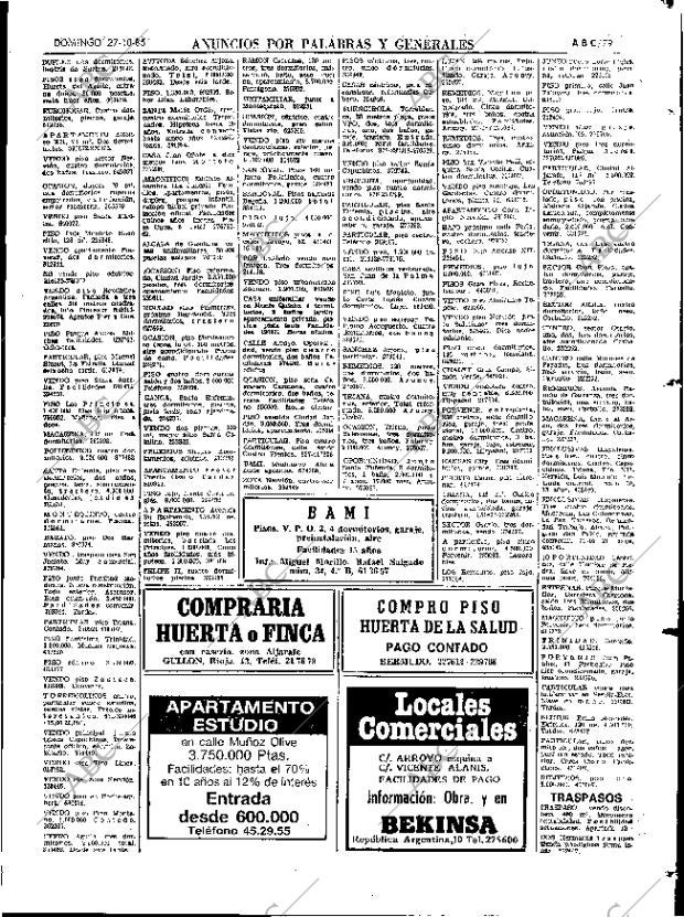 ABC SEVILLA 27-10-1985 página 79