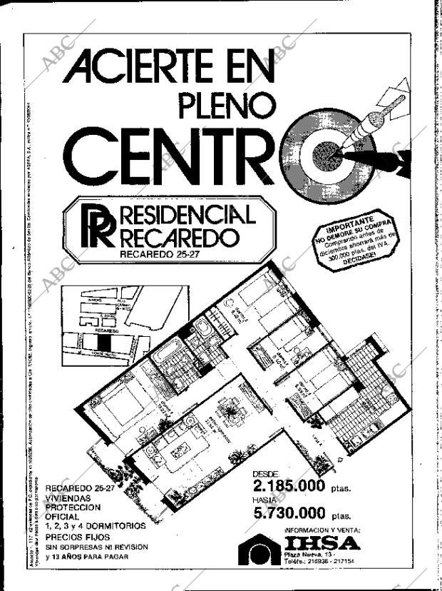 ABC SEVILLA 27-10-1985 página 96