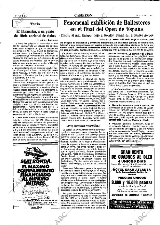 ABC MADRID 28-10-1985 página 64