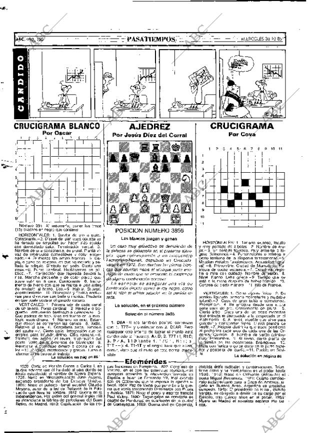 ABC MADRID 30-10-1985 página 100