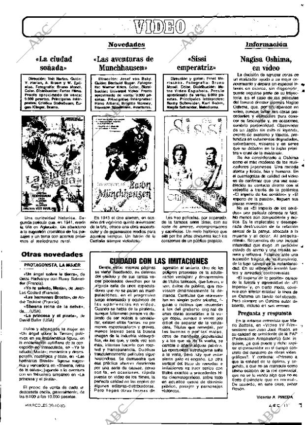 ABC MADRID 30-10-1985 página 111