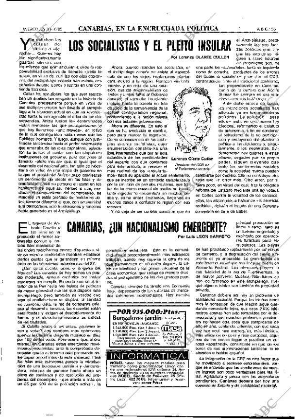 ABC MADRID 30-10-1985 página 55