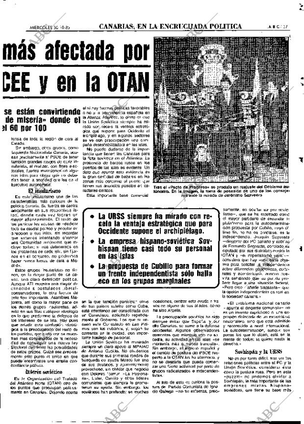 ABC MADRID 30-10-1985 página 57