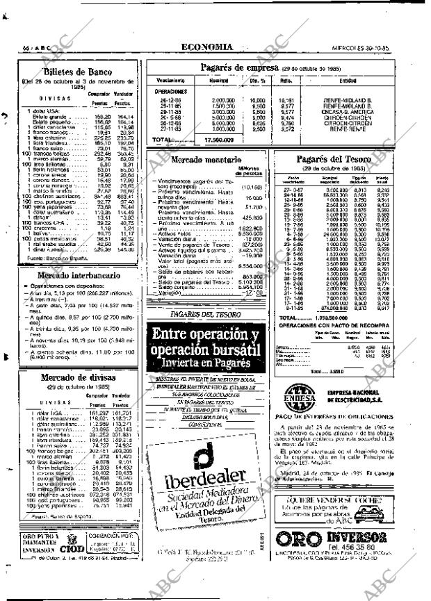 ABC MADRID 30-10-1985 página 66