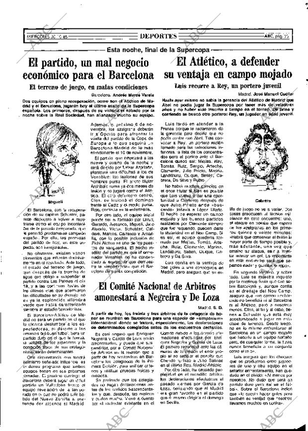 ABC MADRID 30-10-1985 página 73