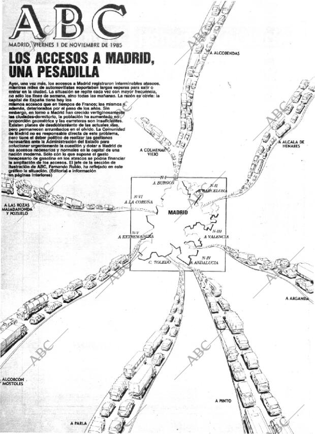 ABC MADRID 01-11-1985 página 1