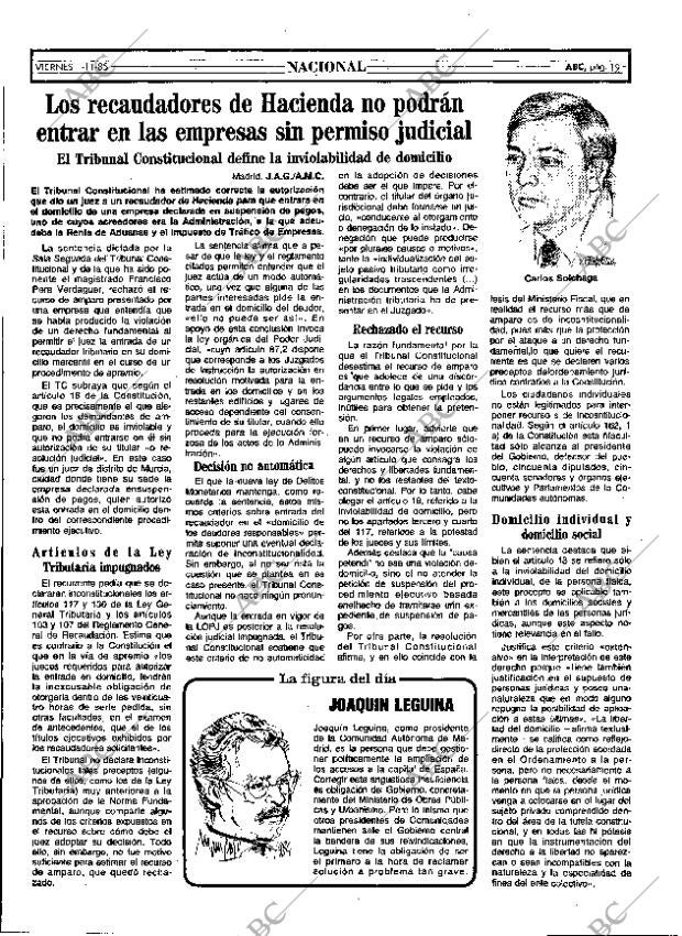 ABC MADRID 01-11-1985 página 19