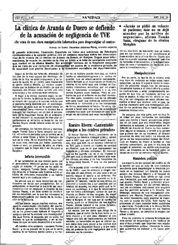ABC MADRID 01-11-1985 página 39
