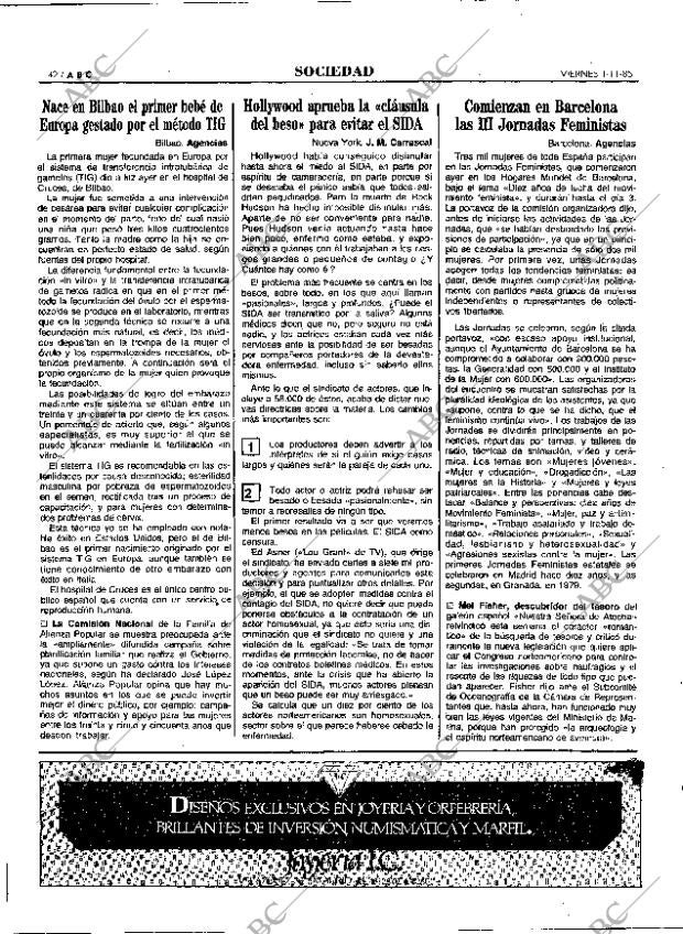 ABC MADRID 01-11-1985 página 42