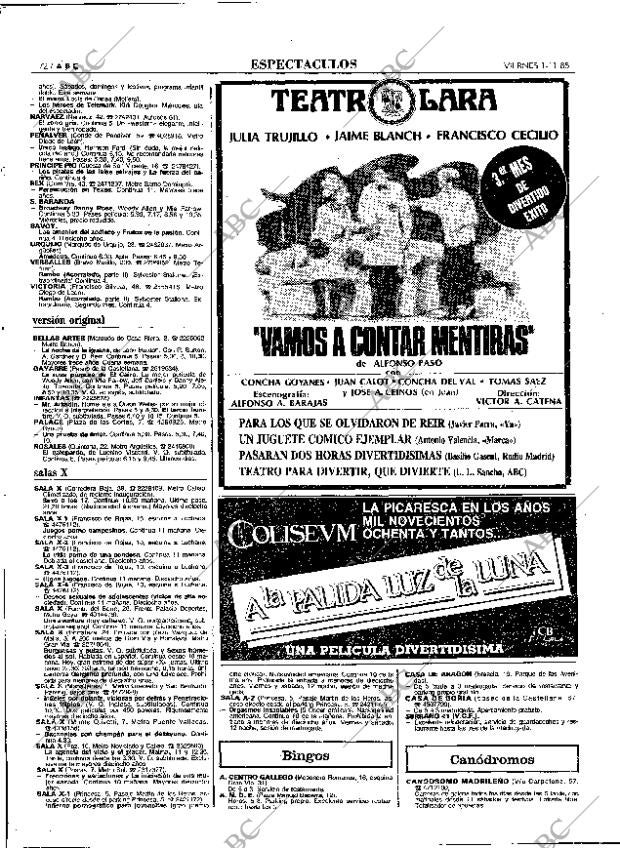 ABC MADRID 01-11-1985 página 72