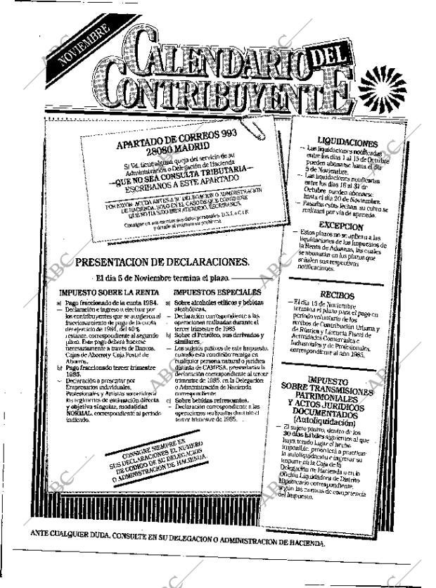 ABC MADRID 01-11-1985 página 8