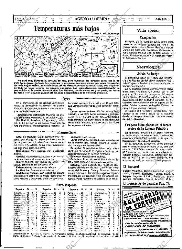 ABC MADRID 02-11-1985 página 31