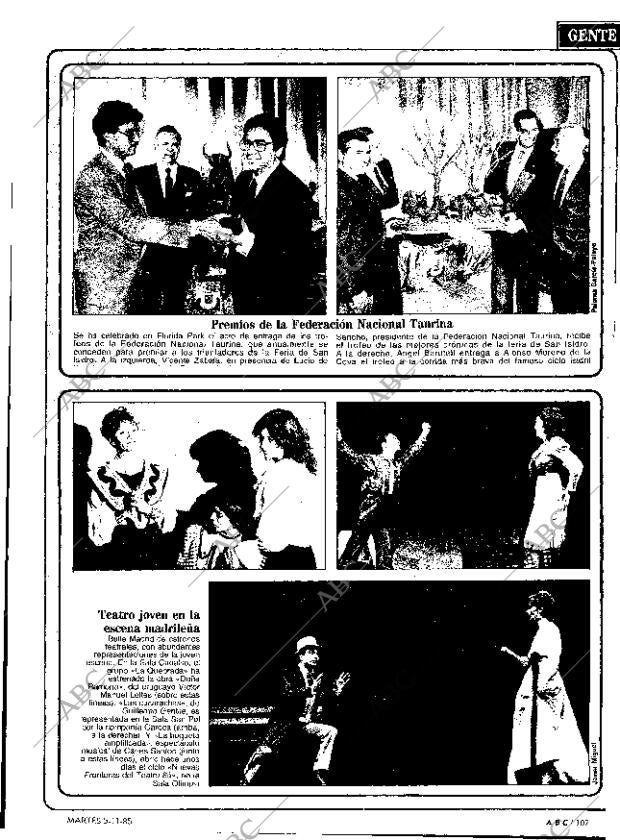 ABC MADRID 05-11-1985 página 107