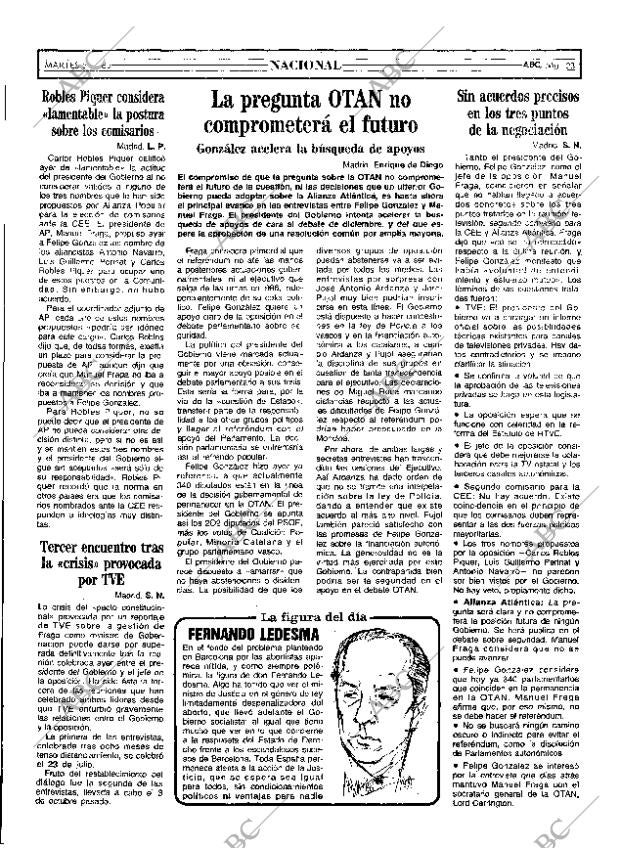 ABC MADRID 05-11-1985 página 23