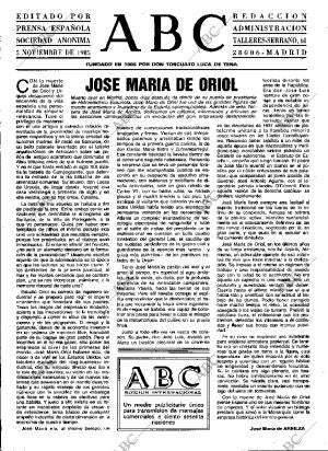 ABC MADRID 05-11-1985 página 3