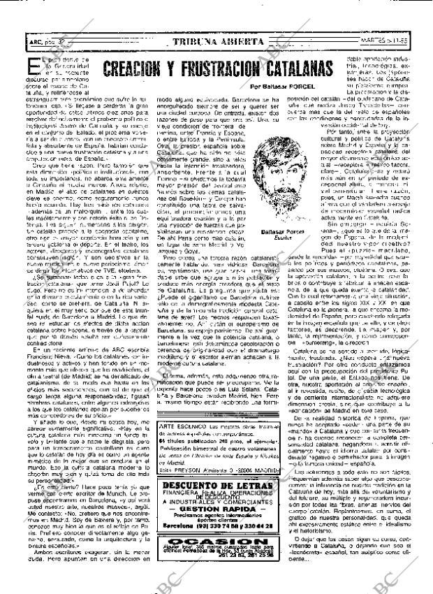 ABC MADRID 05-11-1985 página 32