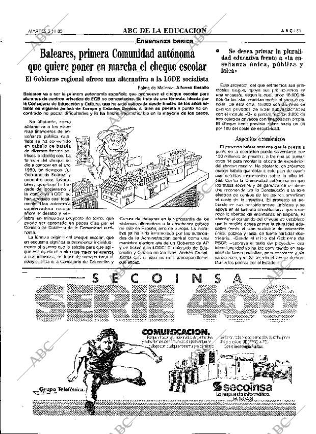 ABC MADRID 05-11-1985 página 51