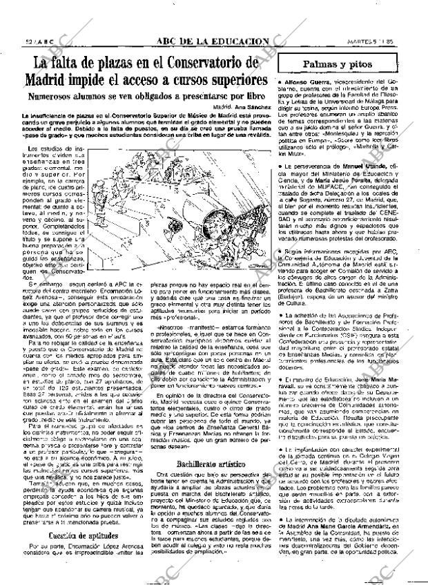 ABC MADRID 05-11-1985 página 52