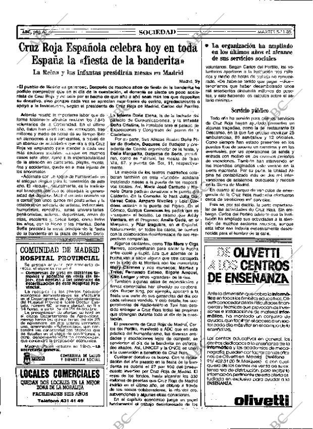 ABC MADRID 05-11-1985 página 62