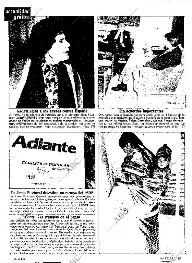 ABC MADRID 05-11-1985 página 8