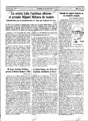 ABC MADRID 05-11-1985 página 81