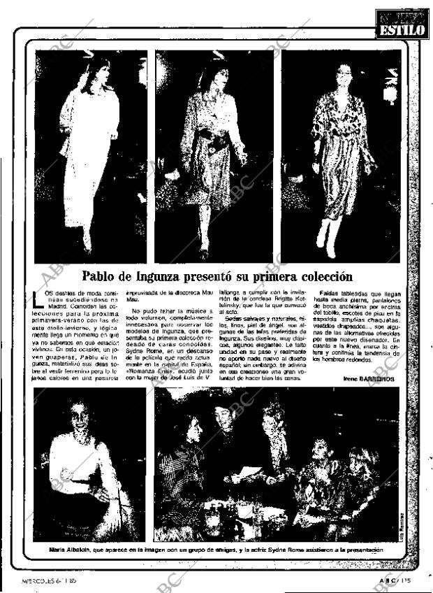 ABC MADRID 06-11-1985 página 115