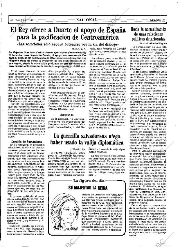 ABC MADRID 06-11-1985 página 23