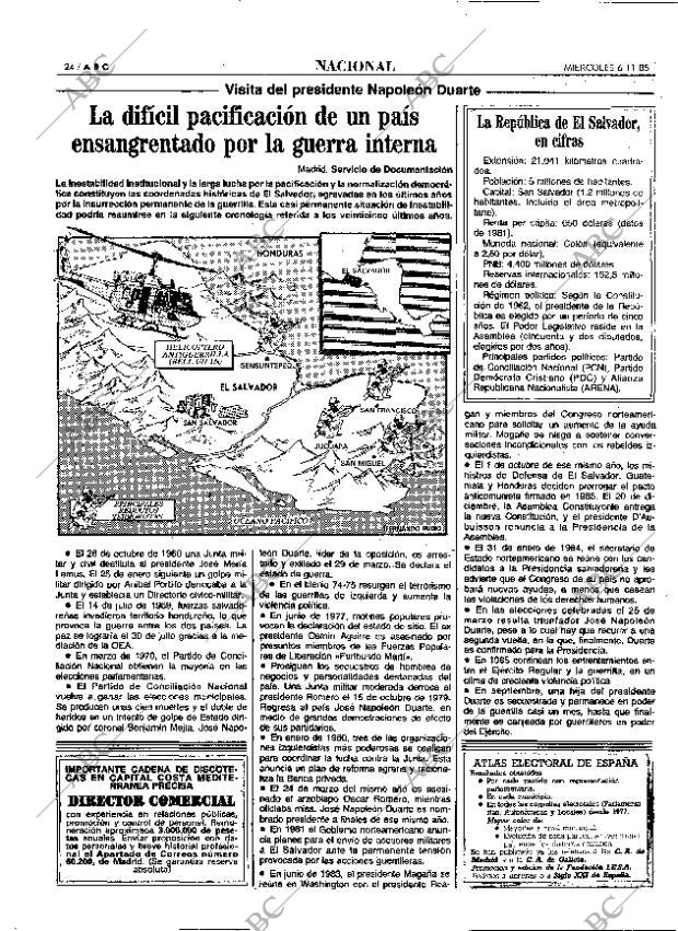 ABC MADRID 06-11-1985 página 24