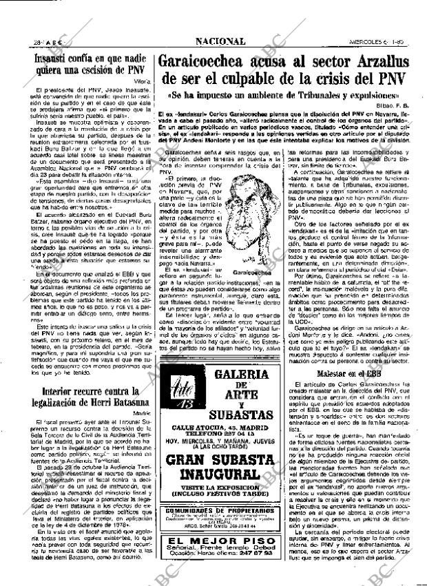 ABC MADRID 06-11-1985 página 28