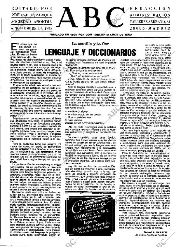 ABC MADRID 06-11-1985 página 3