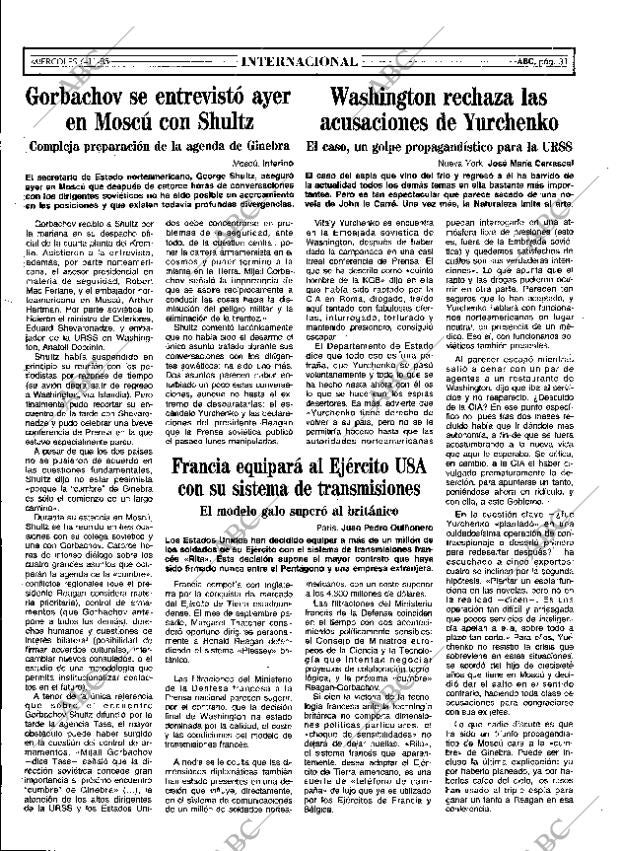 ABC MADRID 06-11-1985 página 31