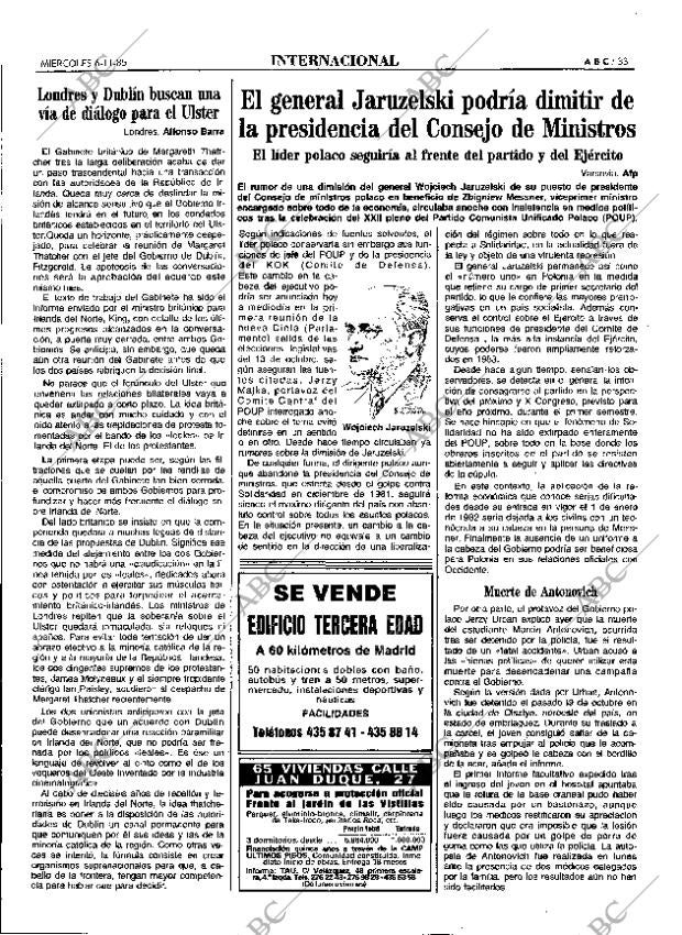 ABC MADRID 06-11-1985 página 33