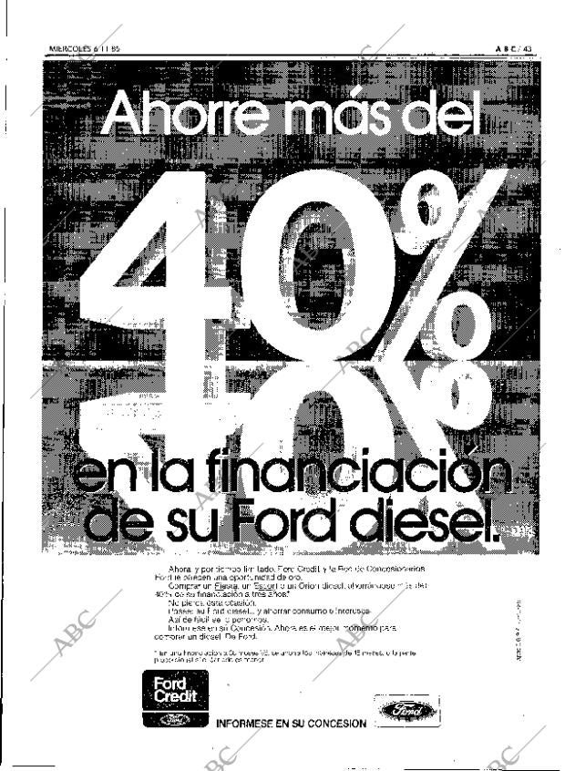ABC MADRID 06-11-1985 página 43