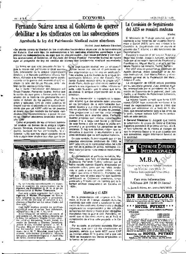 ABC MADRID 06-11-1985 página 64