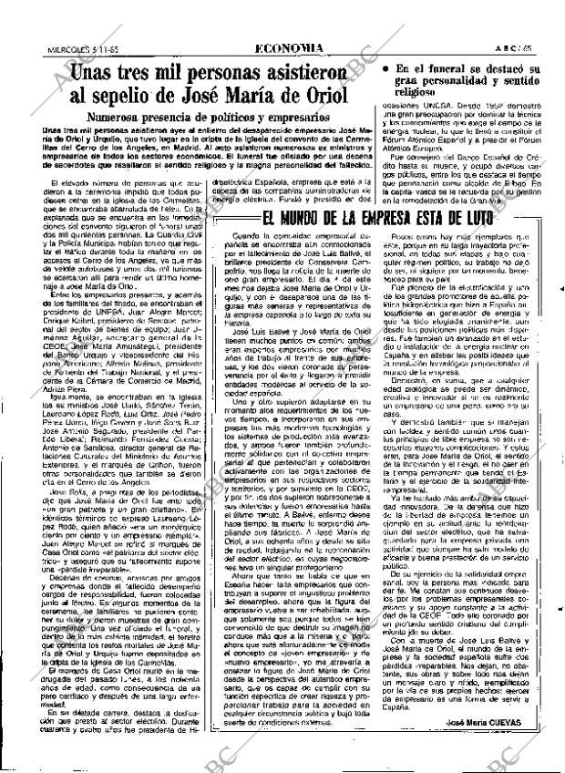 ABC MADRID 06-11-1985 página 65